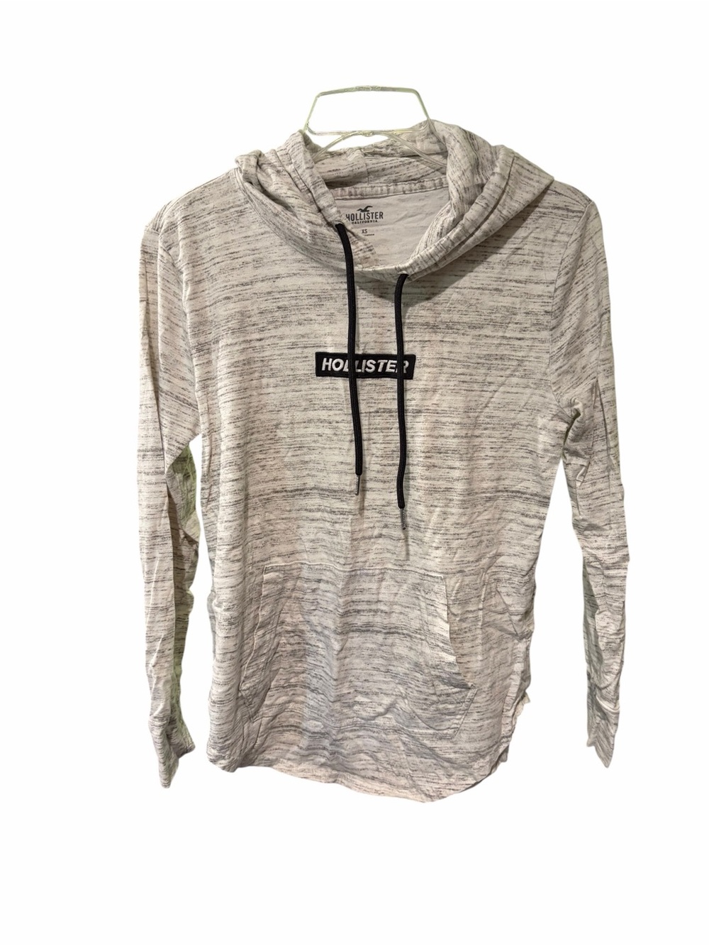 Hollister California Space Dye Cowl Neck Hoodie Women’s XS